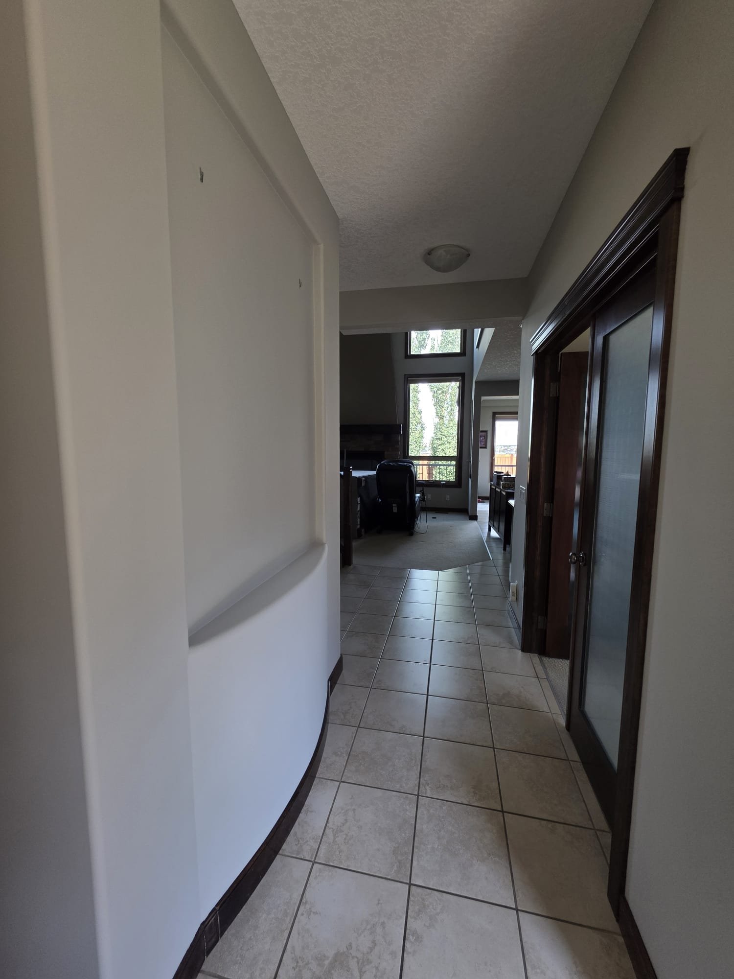 Repainted room in a Hidden Valley home, Calgary