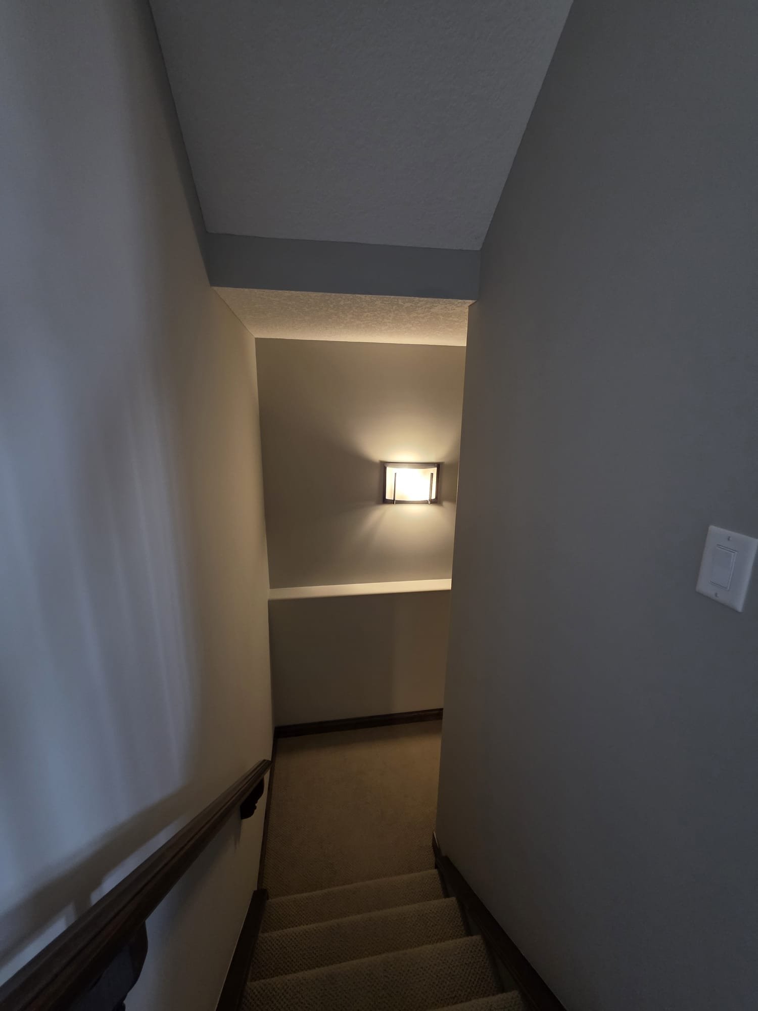 Repainted room in a Hidden Valley home, Calgary