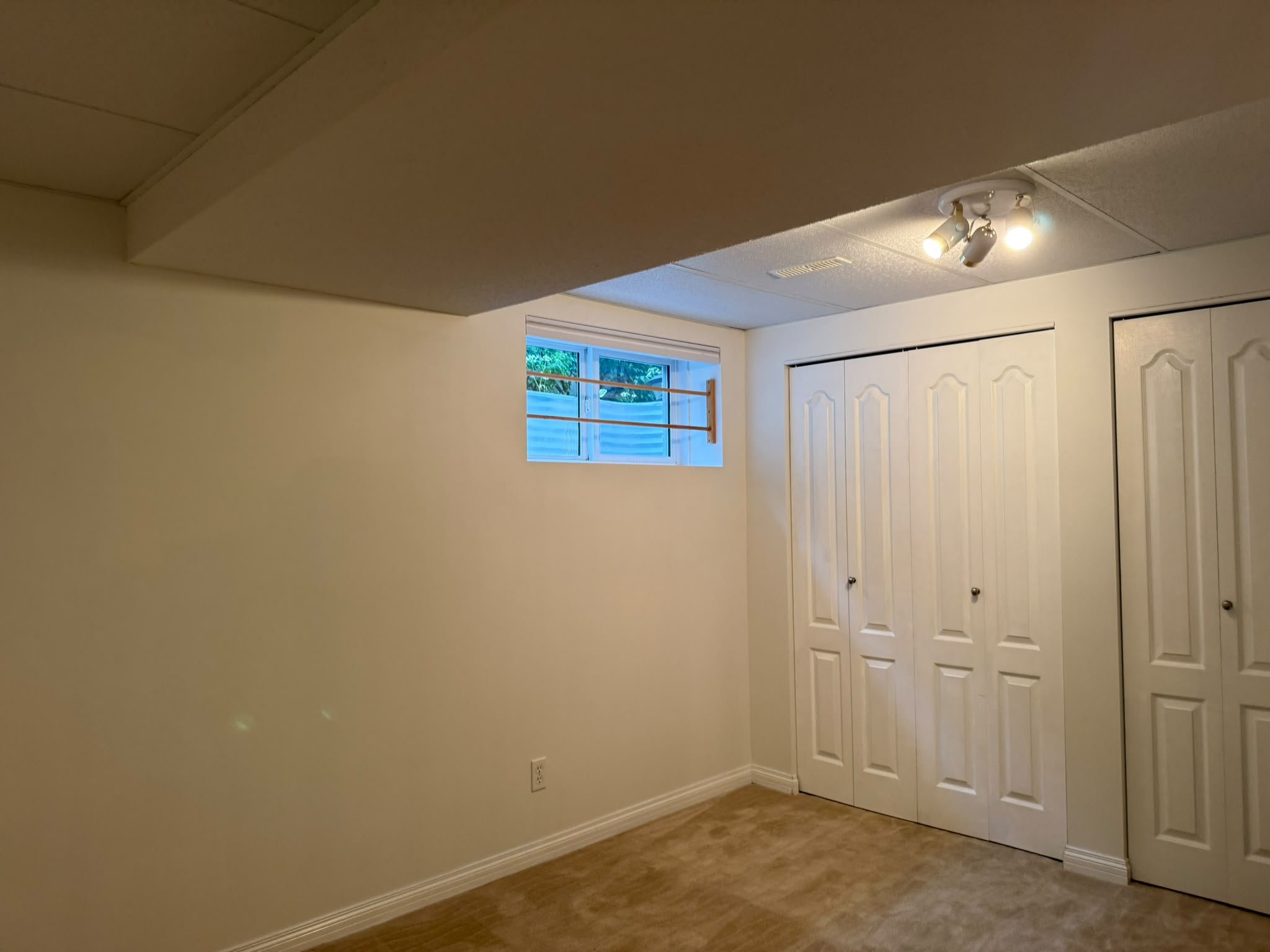 Repainted room in a Silver Springs home, Calgary