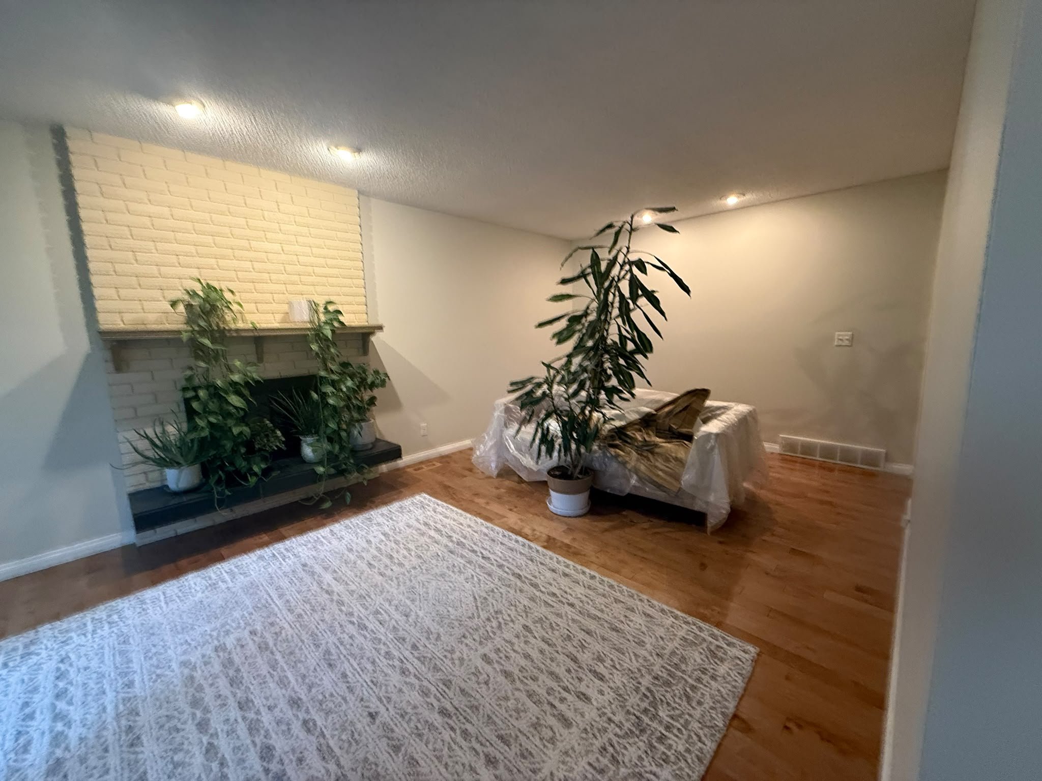 Repainted room in a Silver Springs home, Calgary