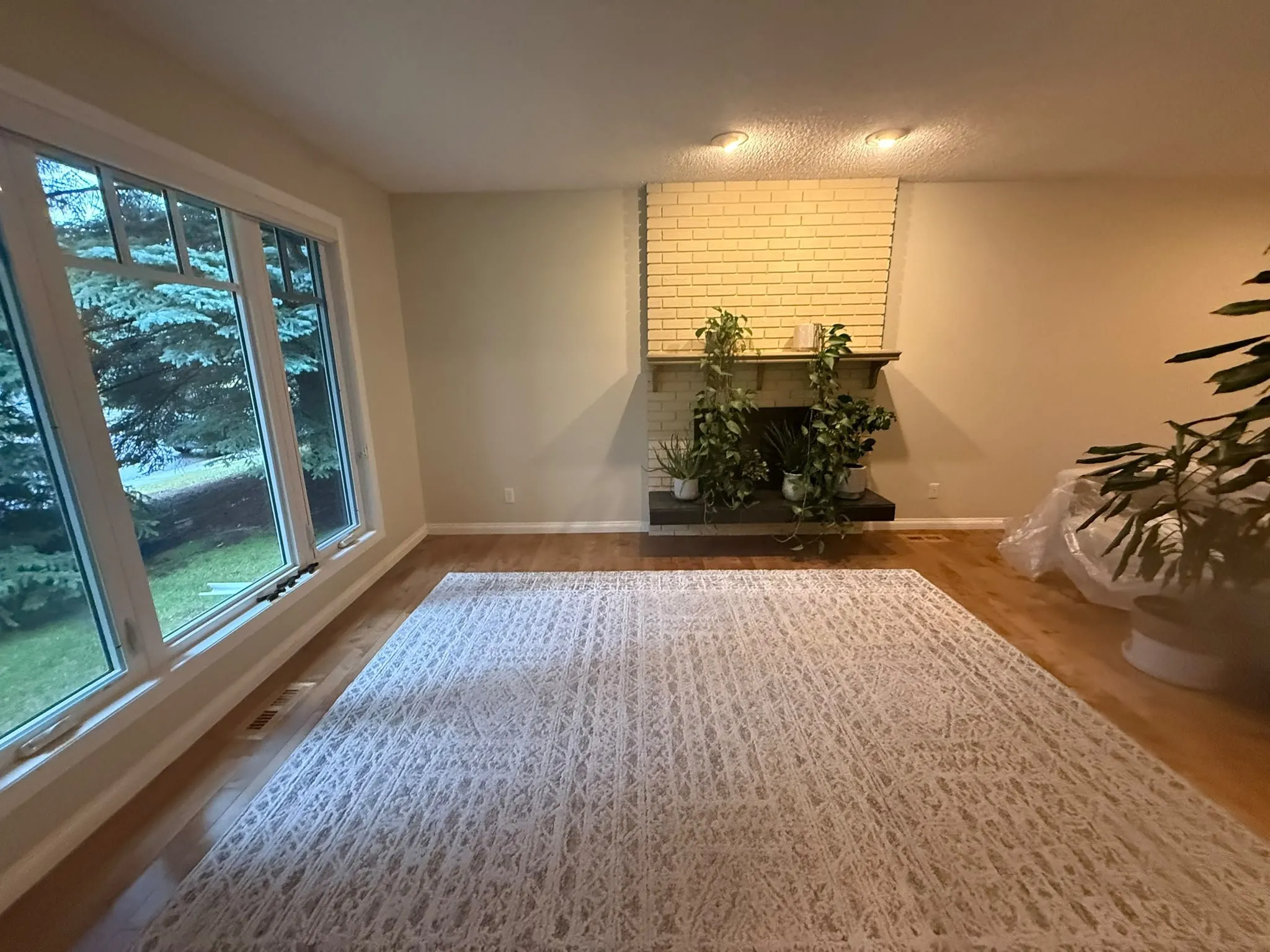 Repainted room in a Silver Springs home, Calgary