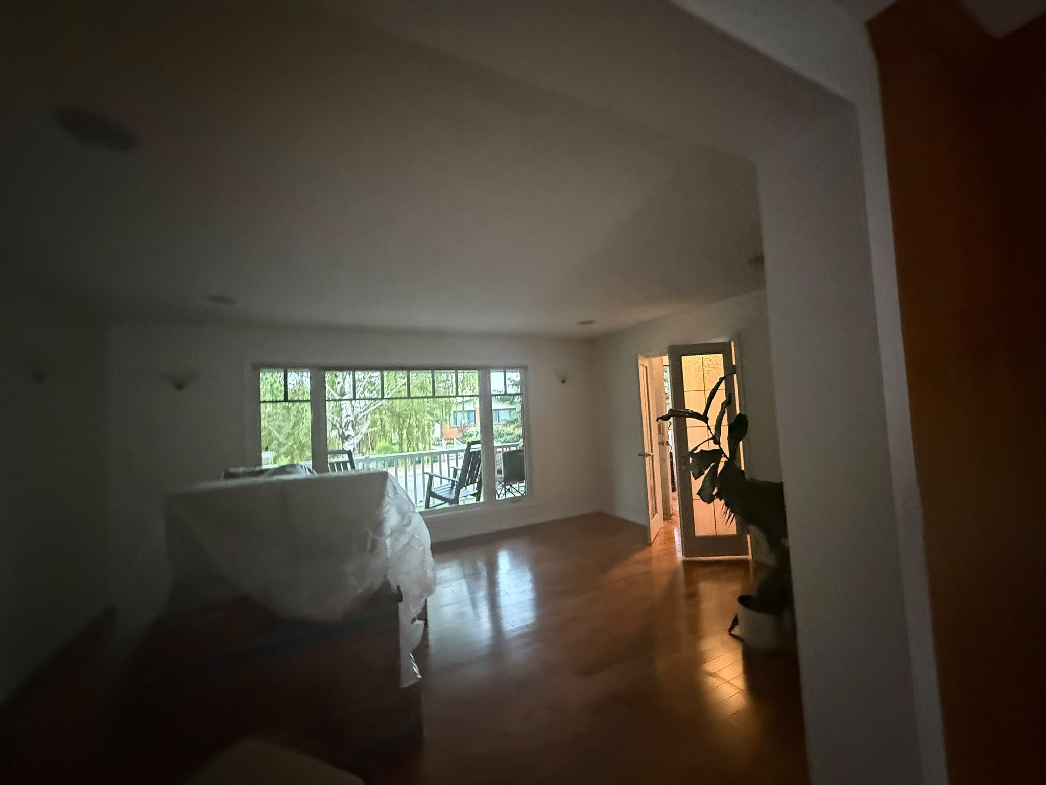 Repainted room in a Silver Springs home, Calgary
