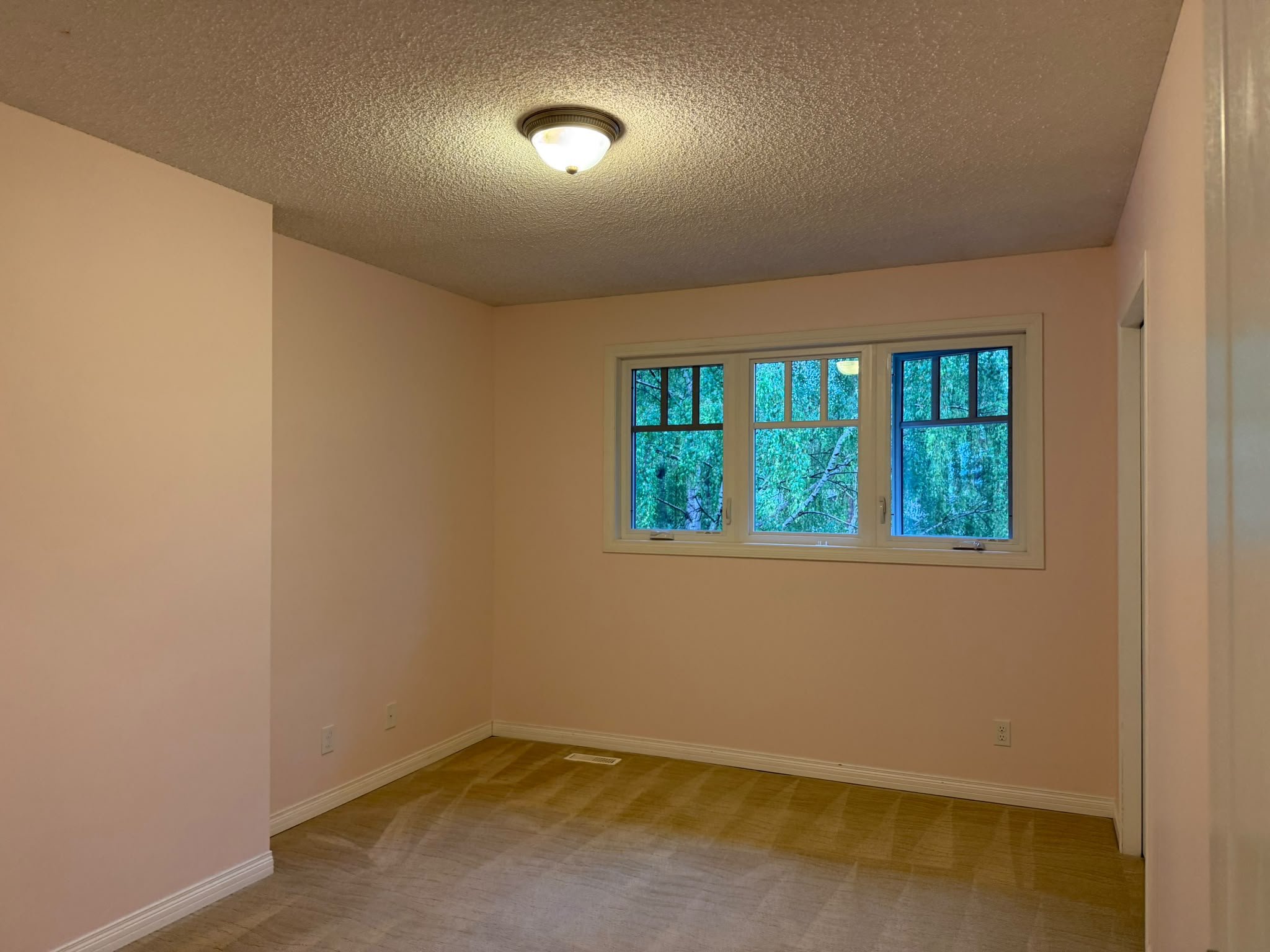 Repainted room in a Silver Springs home, Calgary