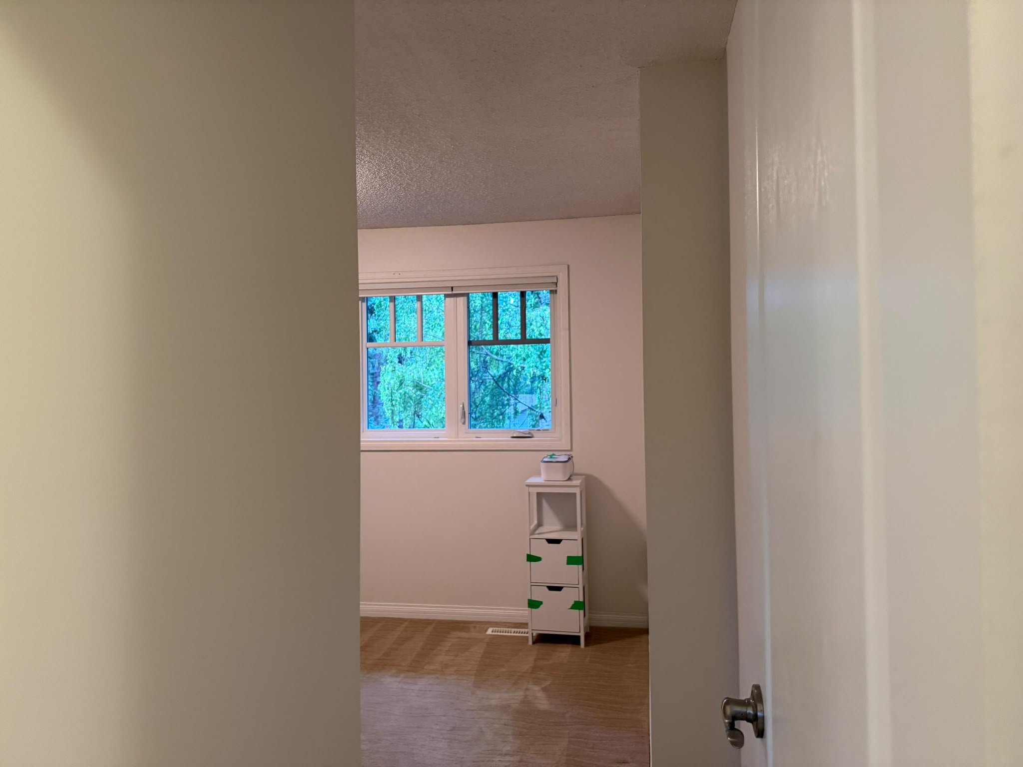 Repainted room in a Silver Springs home, Calgary
