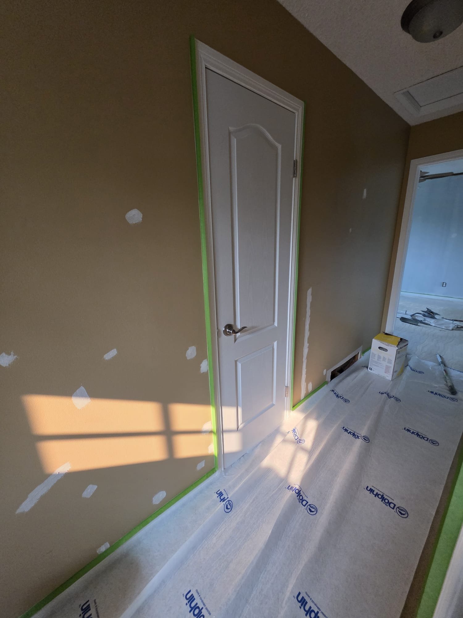 Repainted room in a Silver Springs home, Calgary