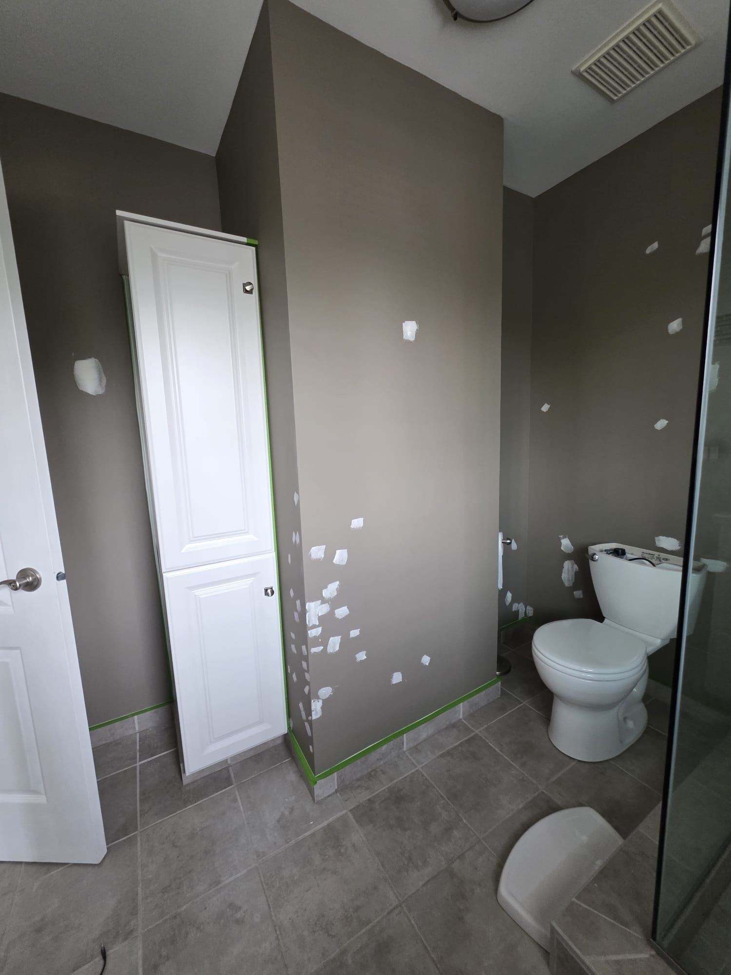 Repainted room in a Silver Springs home, Calgary