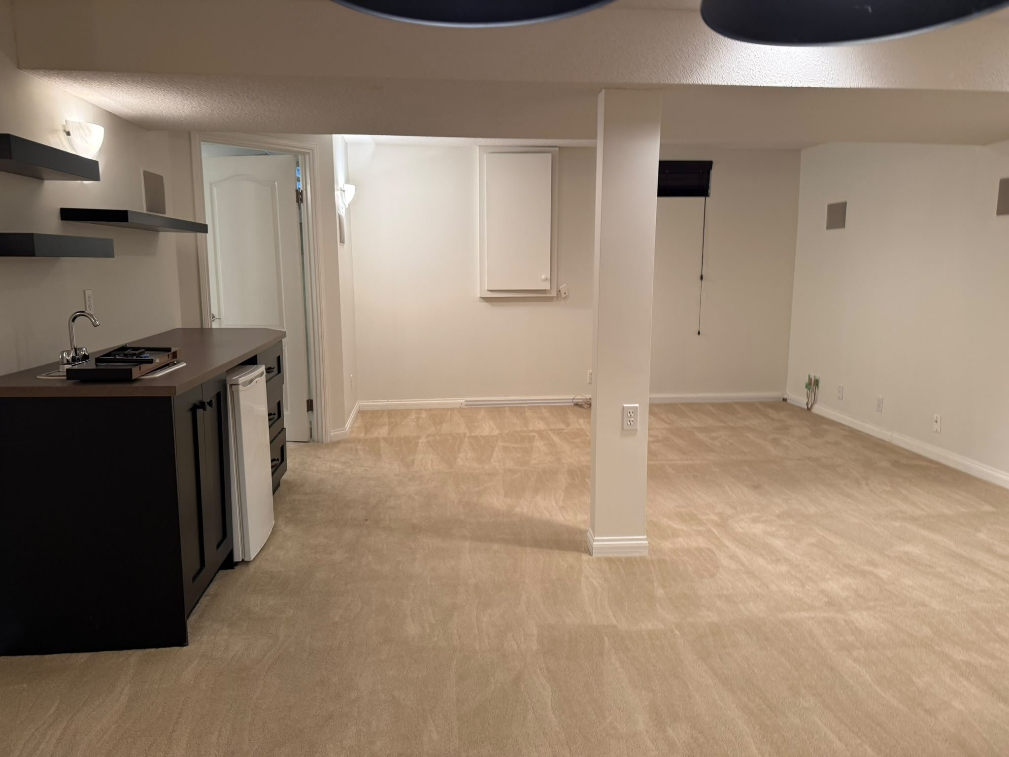 Repainted room in a Silver Springs home, Calgary